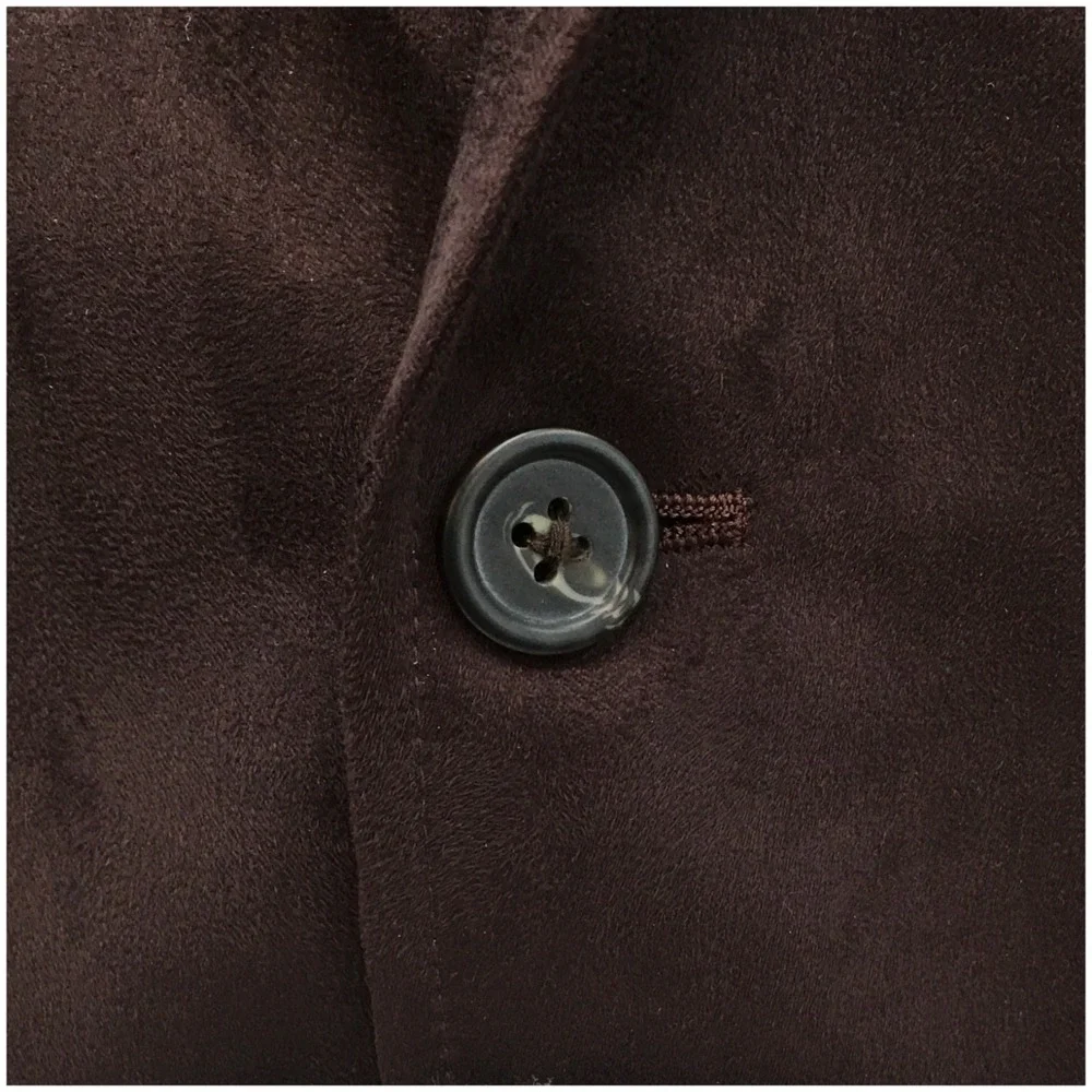 CHAPS Mens Faux‎ Suede Blazer Sport Coat Casual Jacket Size 44R Classic Suit